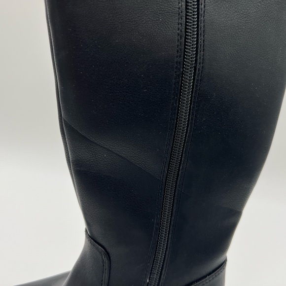 Toddler Girls' Mimi Riding Boots Black - Cat & Jack size 1 - Picture 8 of 11
